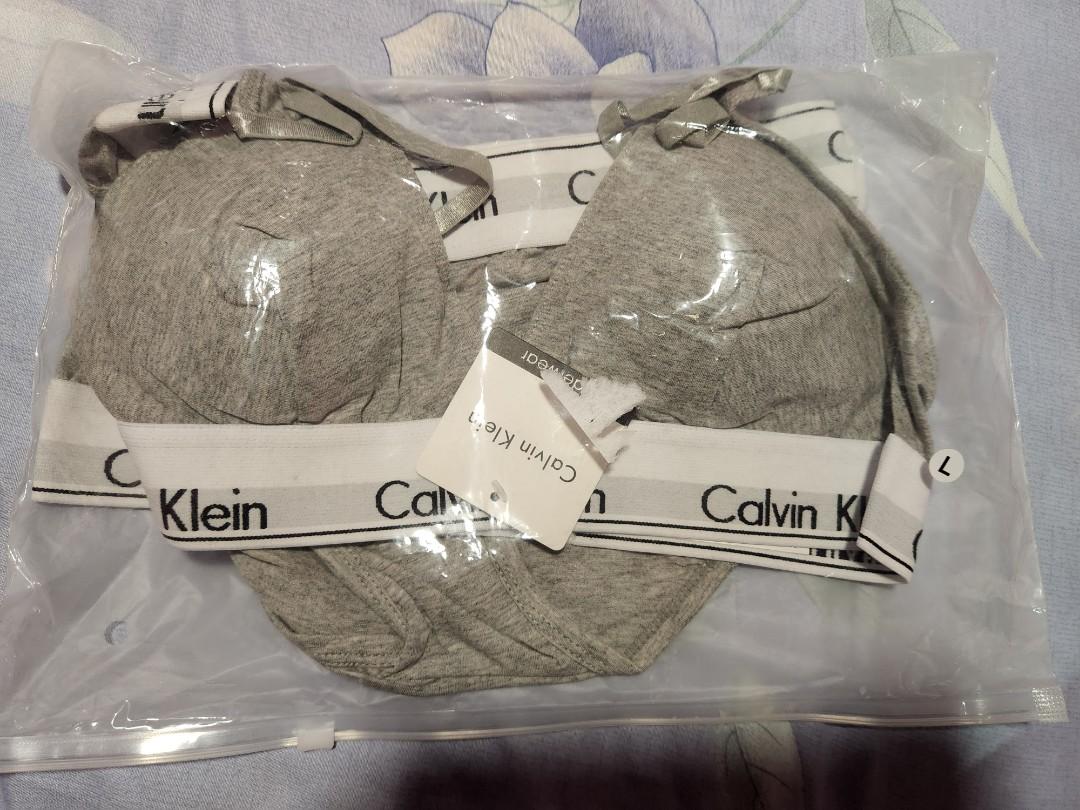 Calvin Klein underwear set, Women's Fashion, New Undergarments & Loungewear  on Carousell