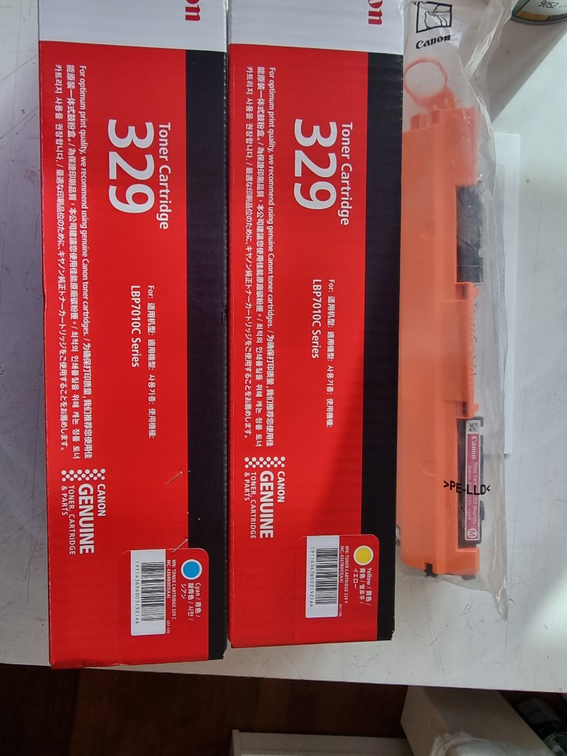 Canon 329 Toner (LBP 7010C), Computers  Tech, Printers, Scanners  Copiers  on Carousell