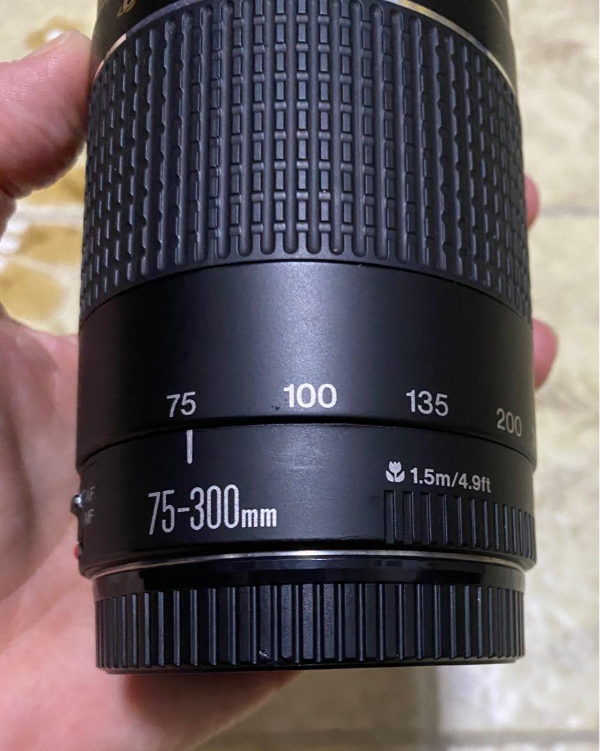 Canon 75 300mm F1 4 5 6 Iii Usm Photography Lens Kits On Carousell