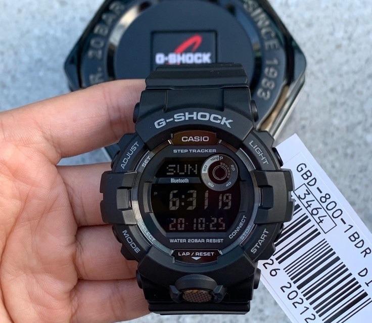 Casio G-Shock GBD-800-1B G-Squad Digital Black Bluetooth Mobile Link Step  Tracker Men's Sport GBD-800-1 GBD-800, Men's Fashion, Watches &  Accessories, Watches on Carousell