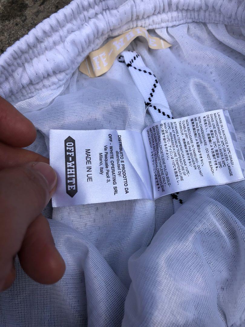 Celana off white size L made in UE Fesyen Pria Pakaian Bawahan