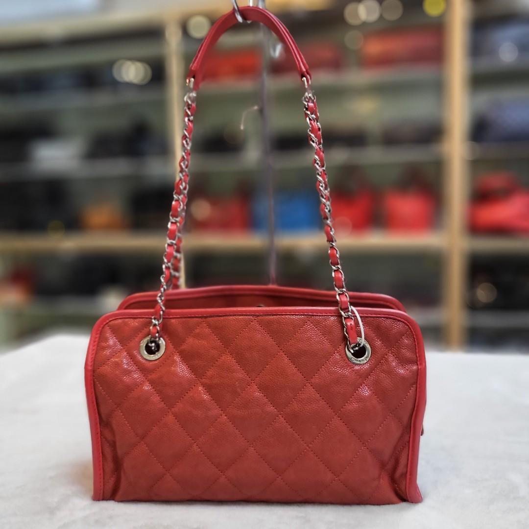 Chanel Riveria French Quilted, Luxury, Bags & Wallets on Carousell