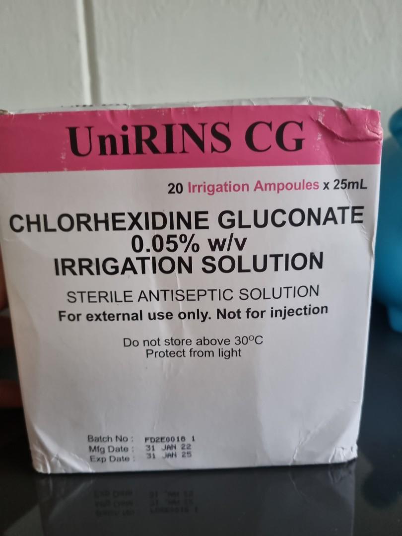 Chlorhexidine Gluconate Irrigation Solution, Health & Nutrition