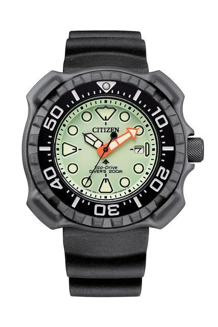 CITIZEN PROMASTER MARINE ECO-DRIVE SUPER TITANIUM DIVER WATCH 星辰