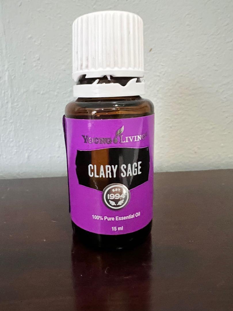 Clary Sage Essential Oil Young Living, Health & Nutrition, Health Supplements, Health Food