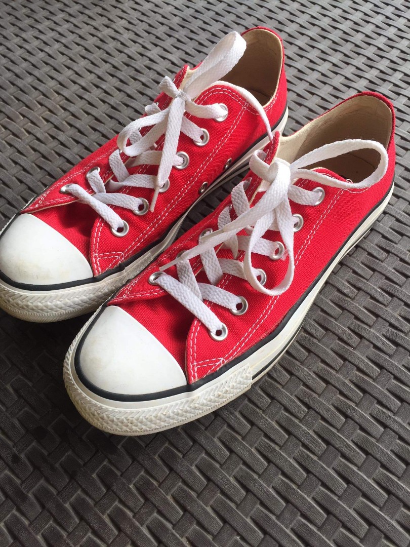 converse size 3 red