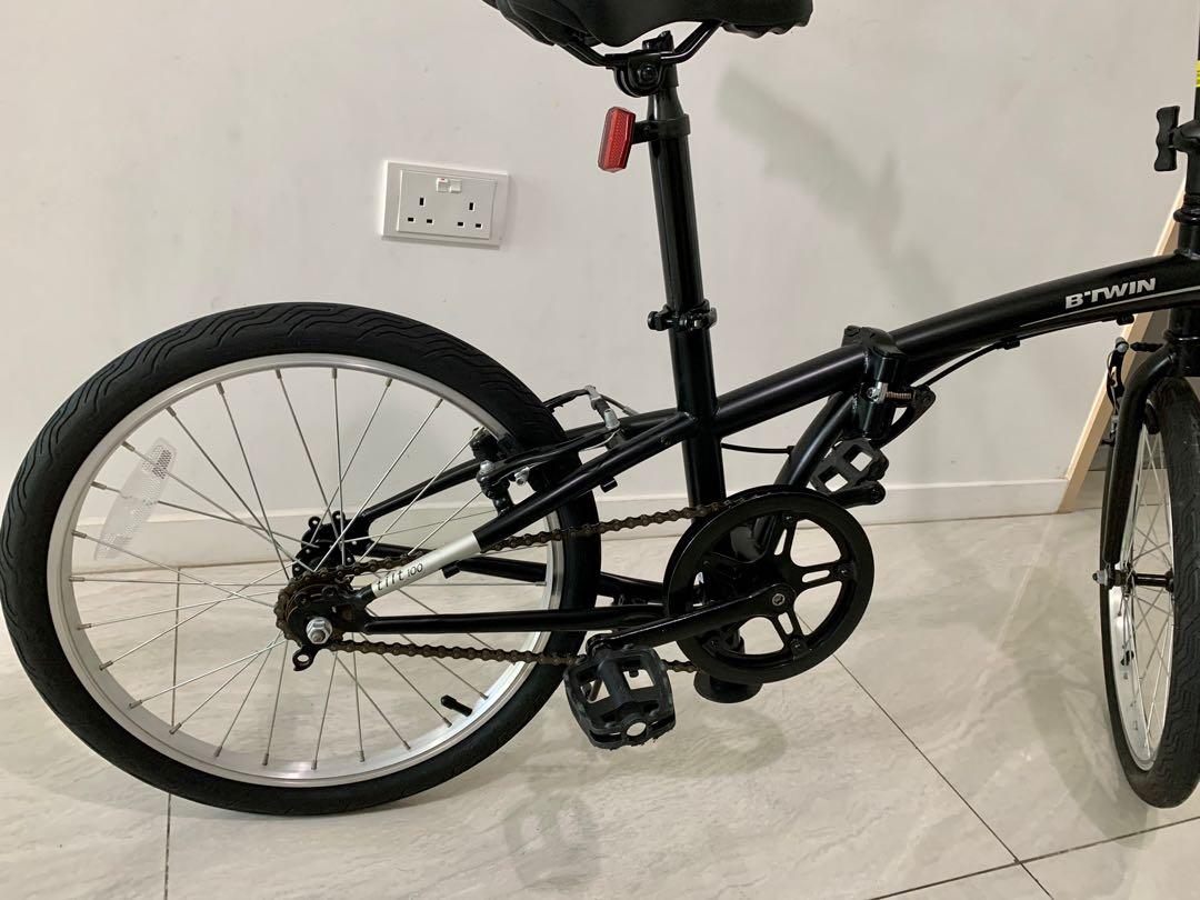 Decathlon / BTWIN Tilt 100, Folding Bike, Sports Equipment, Bicycles