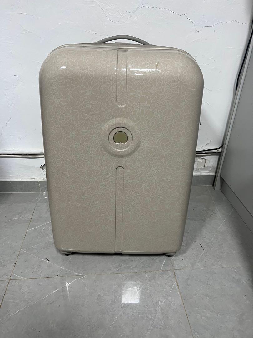 Delsey luggage suitcase 30 inch with 4 wheels
