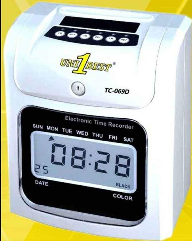 DIGITAL TYPE BUNDY CLOCK, Computers & Tech, Office & Business