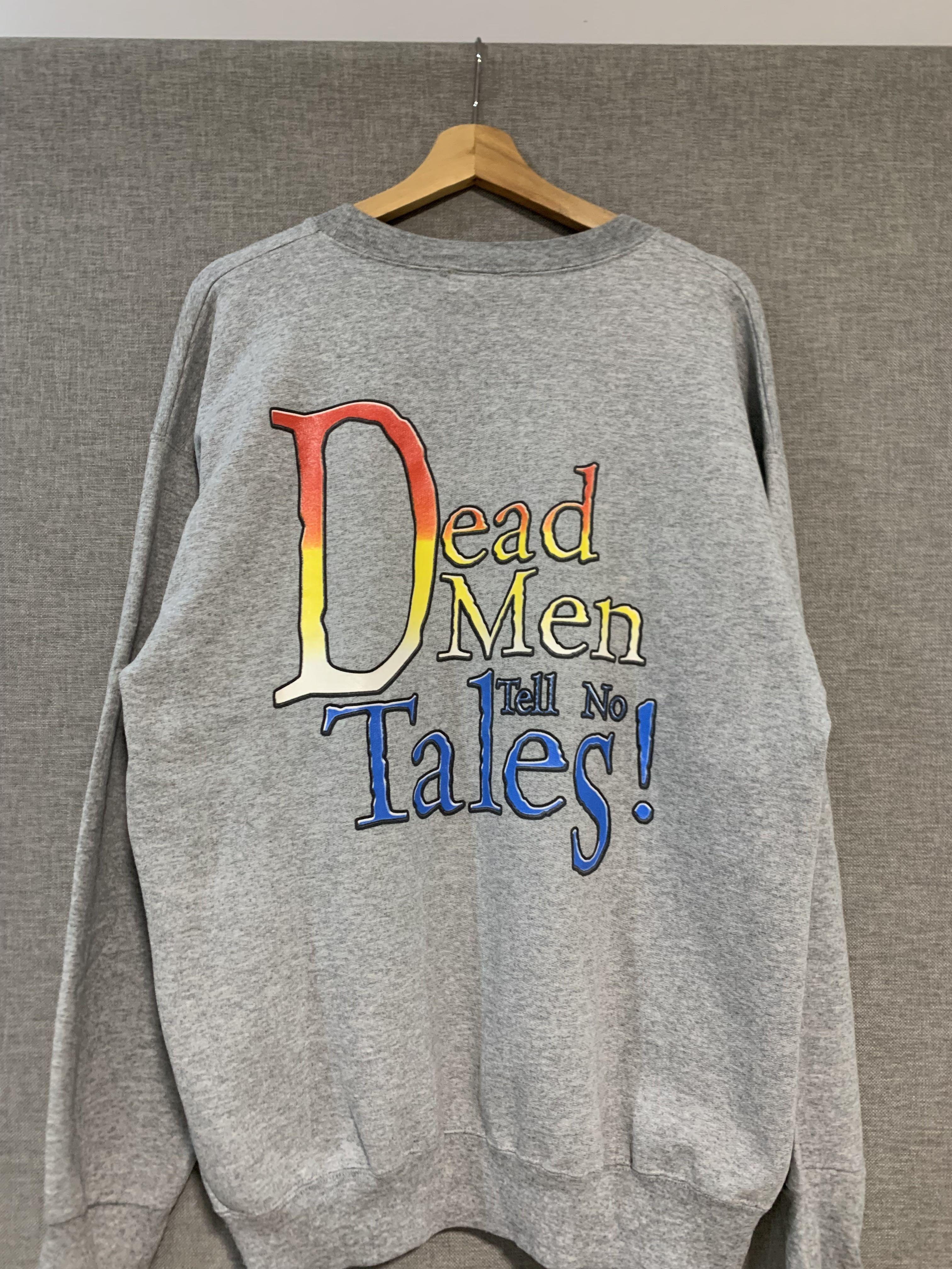 Vintage Dead Men Tell No Tales 1967 Shirt, Disney Pirates Unisex T-shirt  Crewneck - Reallgraphics