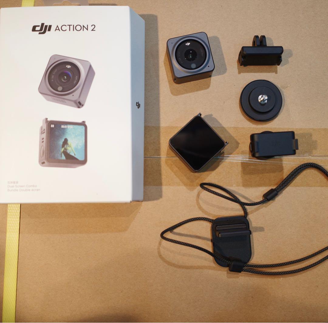 DJI Action 2 Dual Screen Combo, Photography, Cameras on Carousell