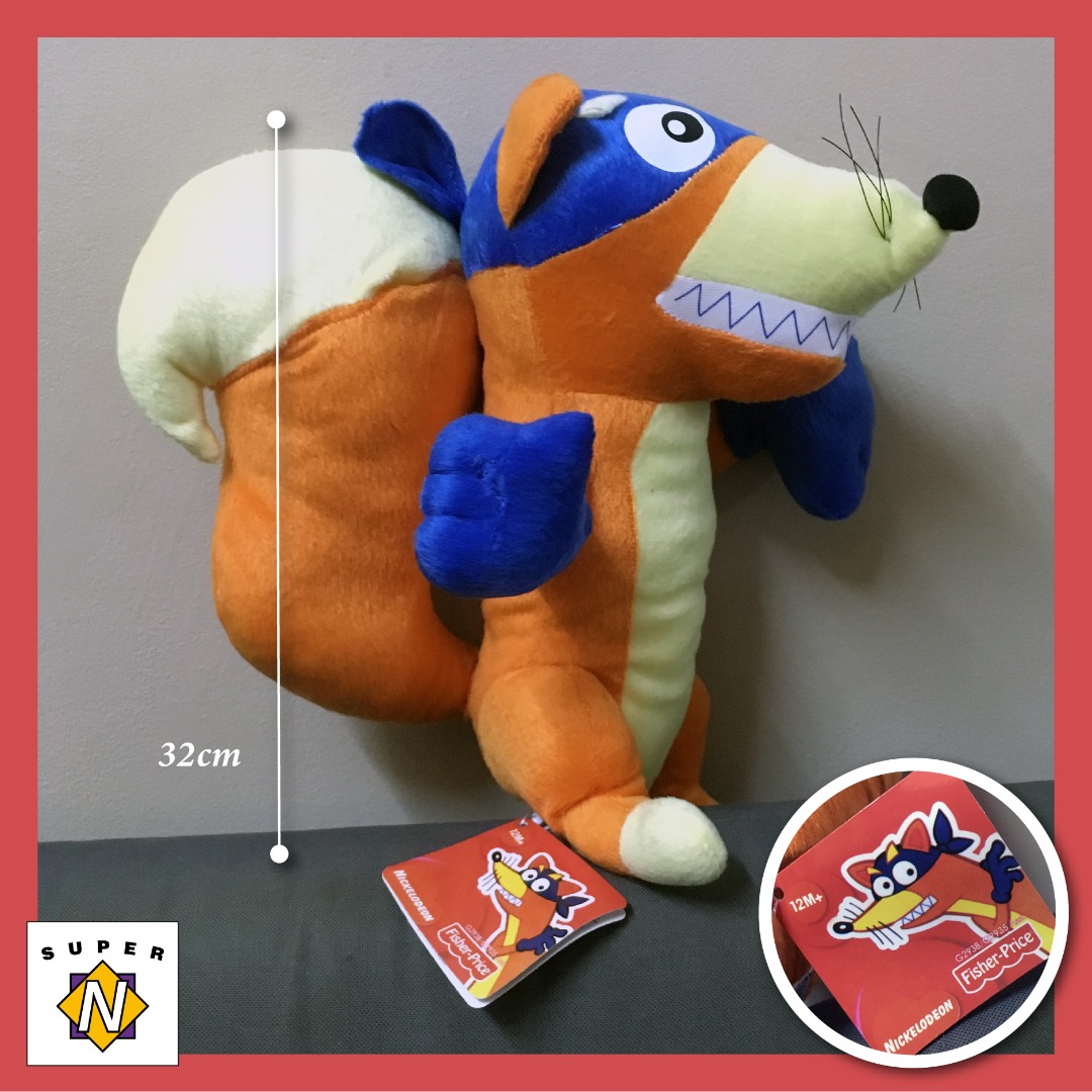 Swiper the top fox stuffed animal