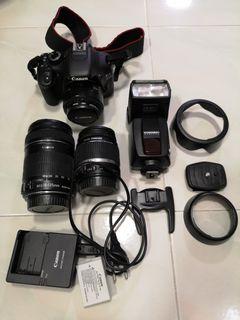 EOS 550D whole set