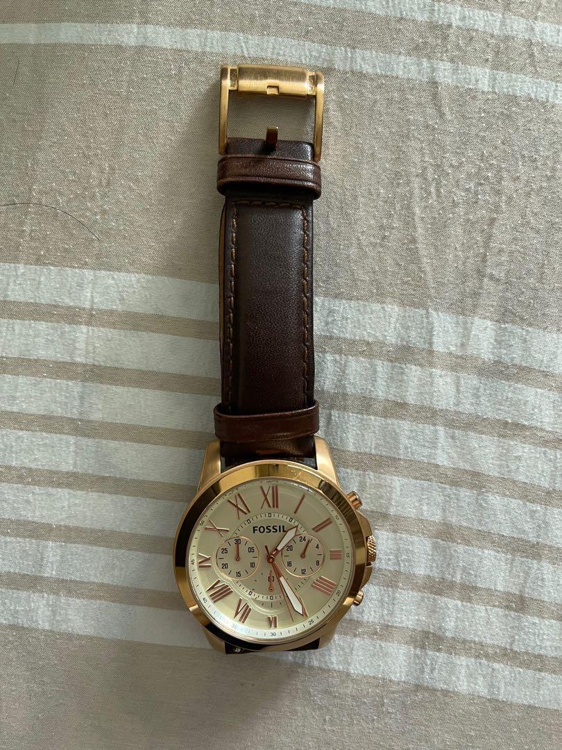 Fossil Chronograph Watch, Men's Fashion, Watches & Accessories, Watches ...