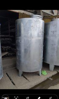 GALVANIZED PRESSURE or non pressurized tank tanks roof VERTICAL water