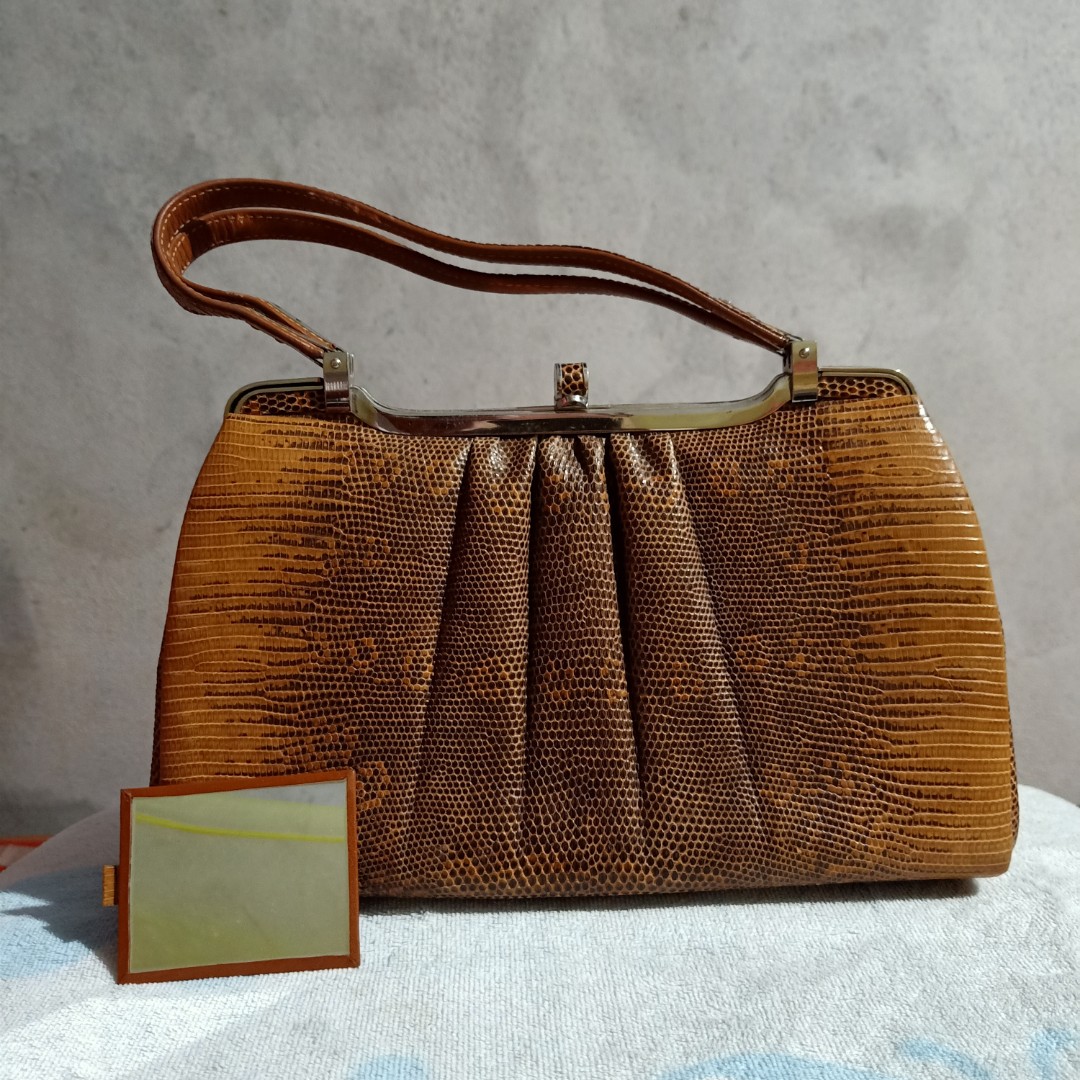 Lizard skin purse sales