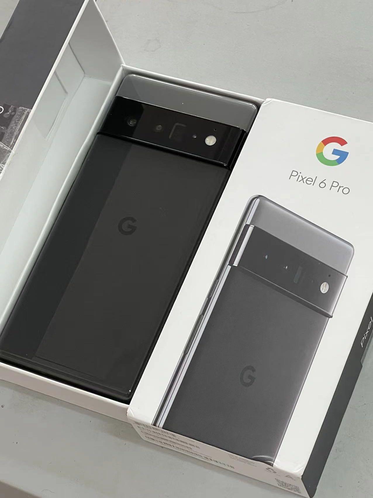 Google Pixel 6 pro 5G Stormy black 128GB, 手提電話, 手機, Android