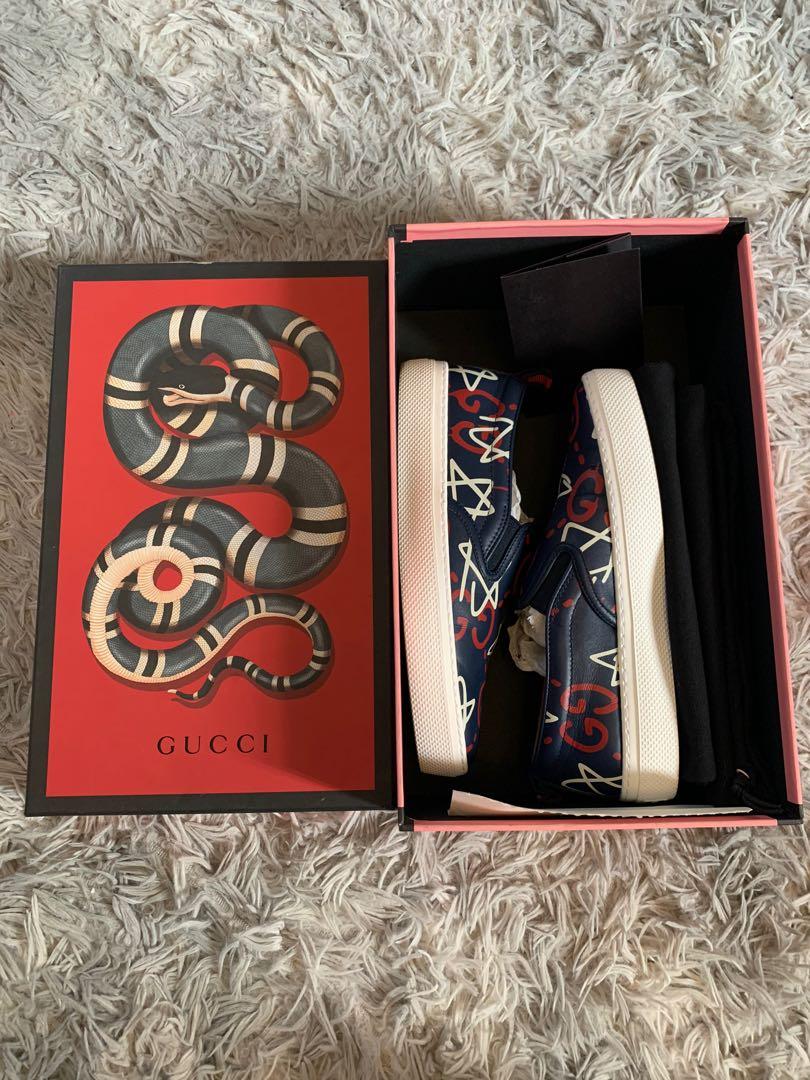 mens gucci dublin slip on