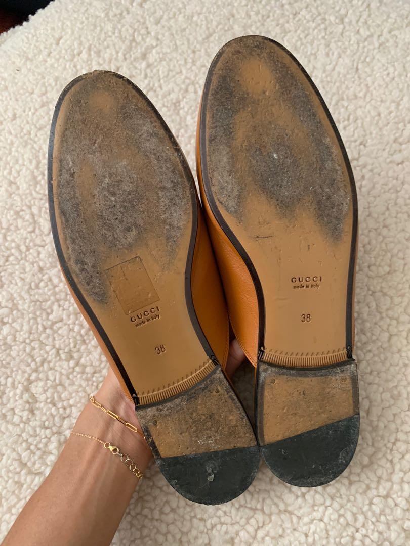 Gucci princetown mule cognac store