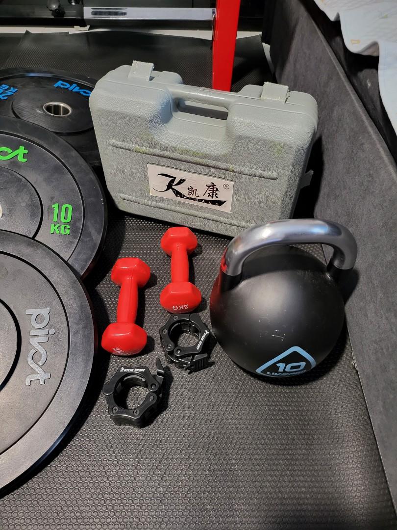 Gym equipment weighs etc for sale Sports Equipment Exercise