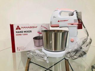 ‼️Legit & Brandnew ❤️Hanabishi Stand Hand Mixer HHMB-120SS legit brandnew brand new original Bulk
