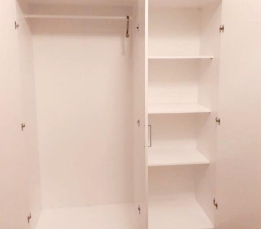 Ikea Dombas 3door wardrobe, Furniture & Home Living, Furniture, Shelves, & Racks on