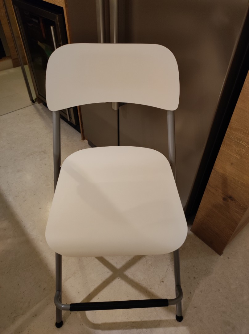 IKEA Franklin Foldable Bar Chair, Furniture & Home Living, Furniture