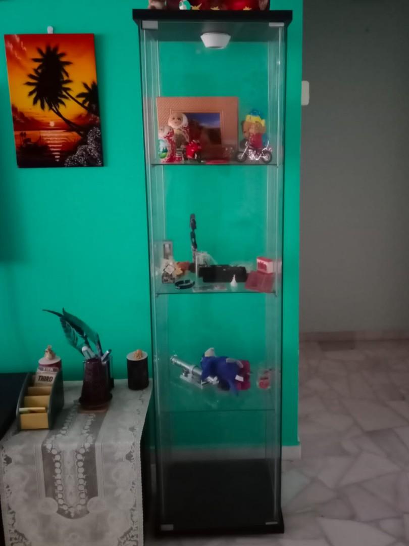 Ikea Glass Display Furniture & Home Living, Furniture, Shelves
