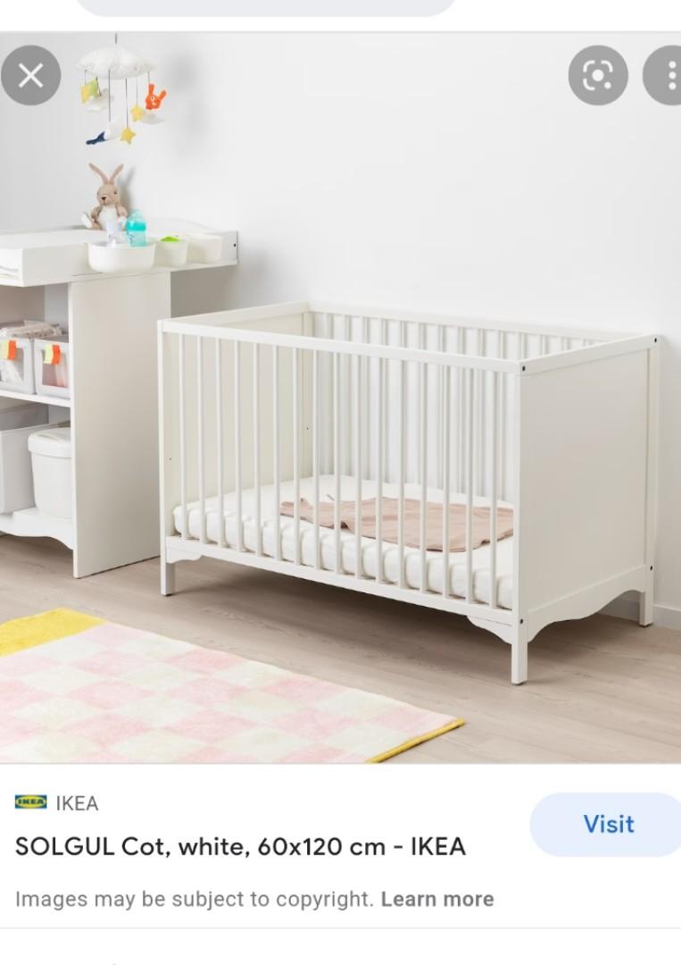 Solgul clearance cot ikea