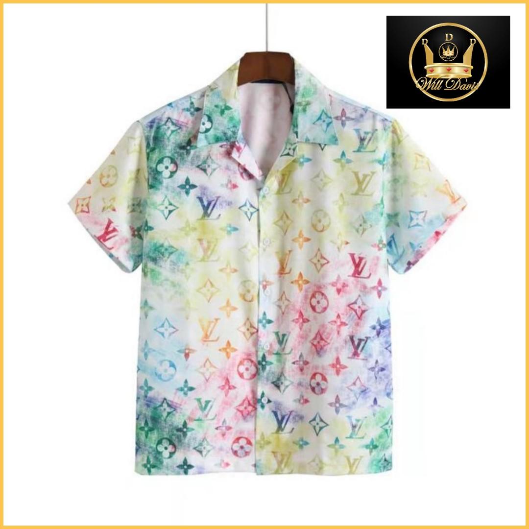 Louis Vuitton Rainbow Collar Half-Zip Polo - White Polos, Clothing -  LOU240772
