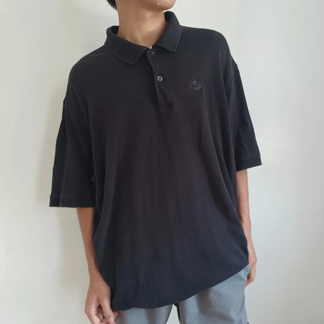 black izod polo
