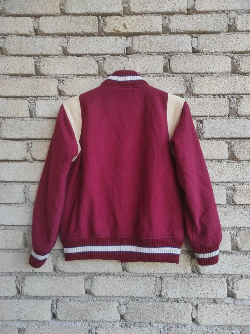 jantzen vintage vtg varsity jacket button sweater wool, Men's