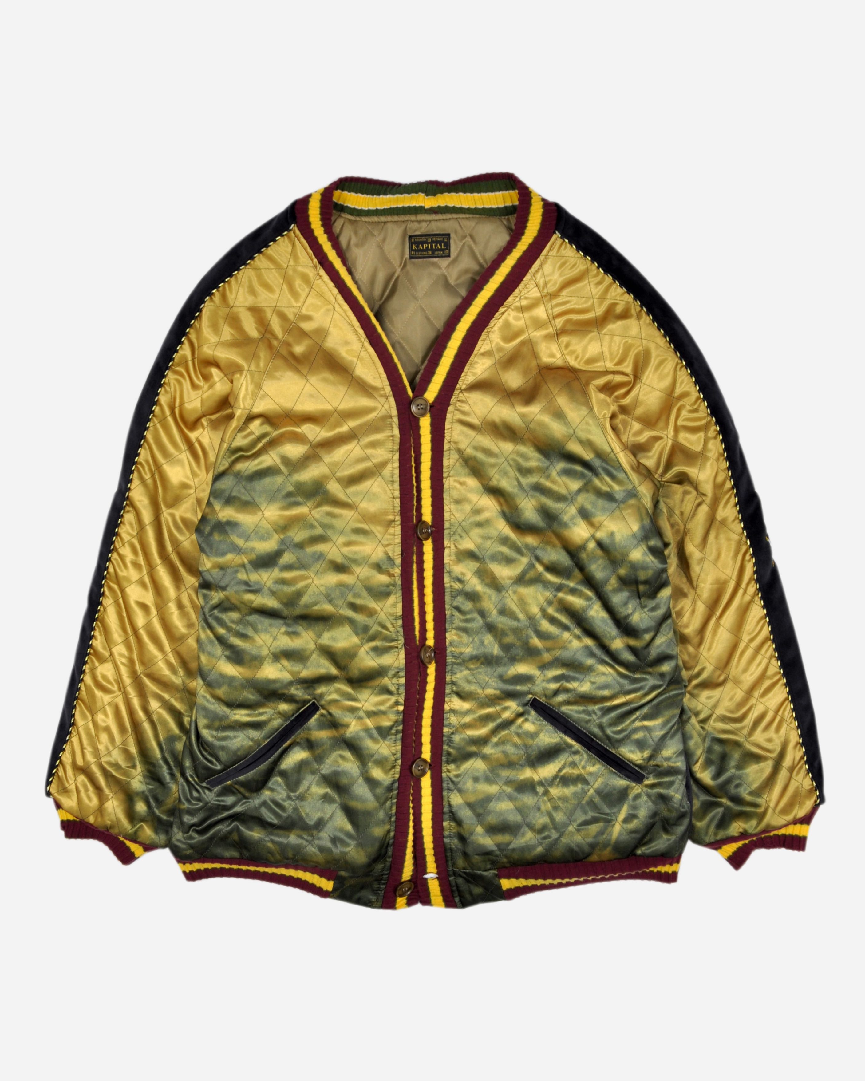 kapital velveteen jwave souvenir jacket, Men's Fashion, Coats, Jackets and Outerwear on Carousell