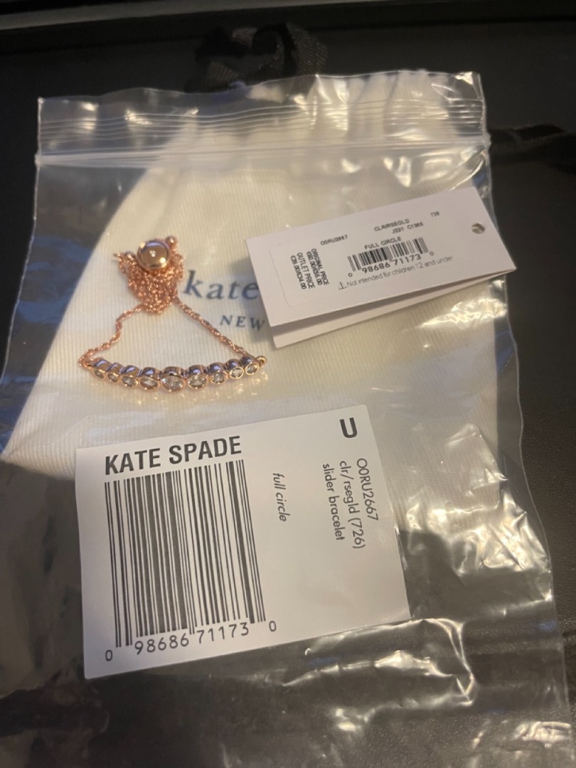 Kate spade full best sale circle slider bracelet