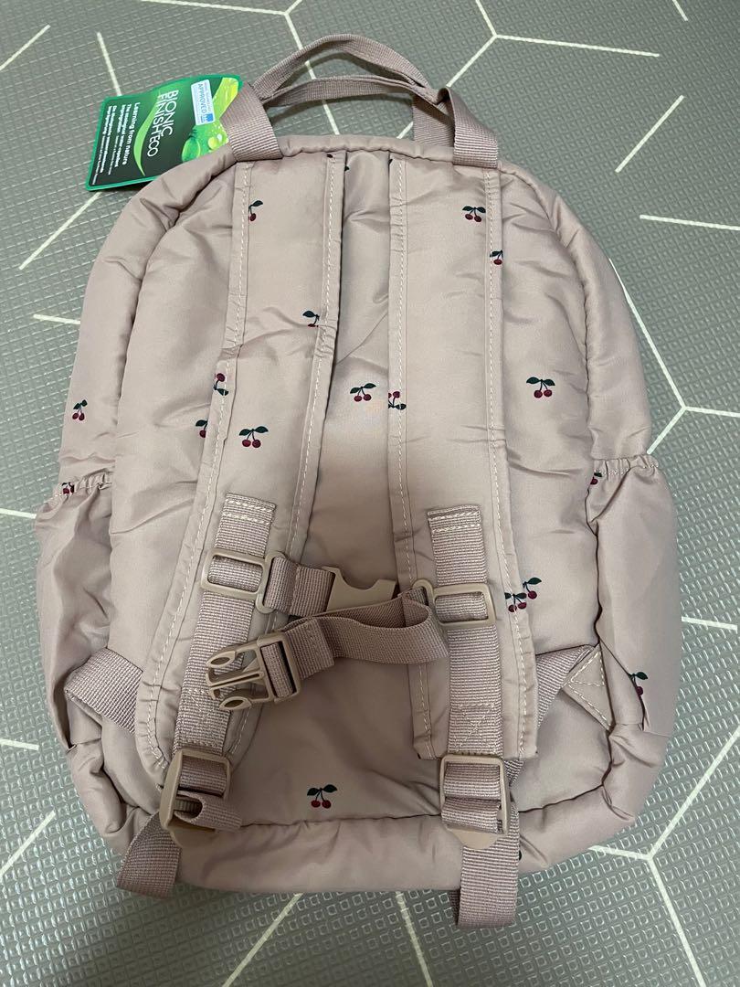 Konges Slojd backpack / bag (cherry), Babies & Kids, Going Out, Diaper