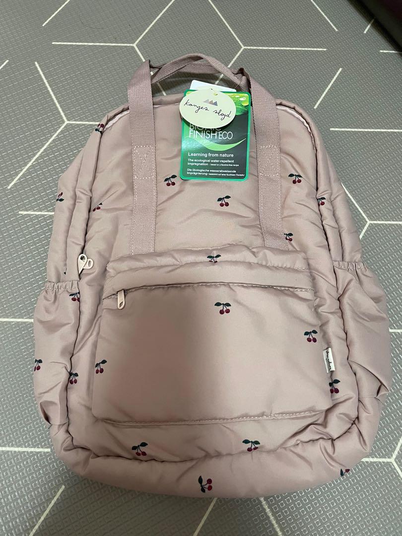 Konges Slojd backpack / bag (cherry), Babies & Kids, Going Out, Diaper