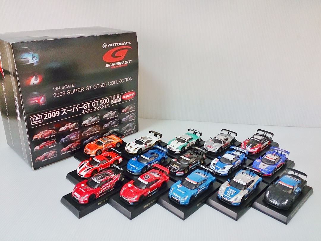 Kyosho 京商1/64 1:64 2009 Super GT GT500 Collection GT-R NSX SC430