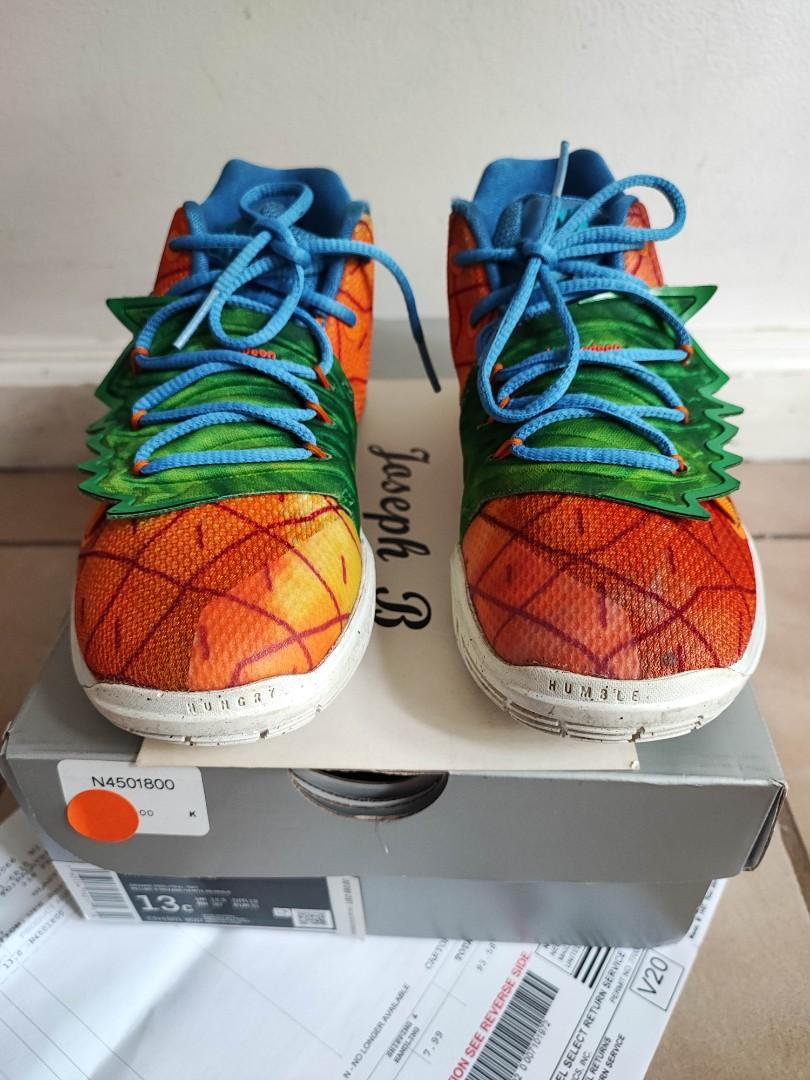 Kyrie 5 Spongebob Squarepants PS Babies Kids Babies Kids Fashion on Carousell