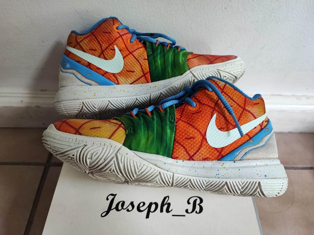 Kyrie 5 Spongebob Squarepants PS Babies Kids Babies Kids Fashion on Carousell