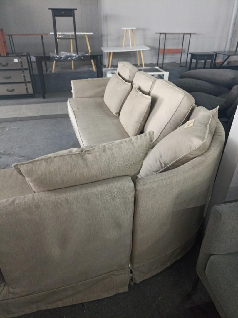 L shape sofa lebar, Furniture & Home Living, Furniture, Sofas on Carousell