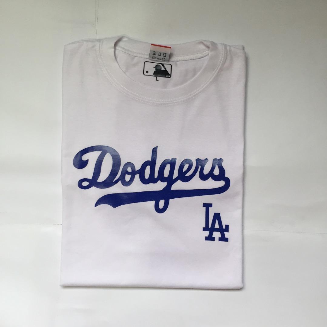 Champion White MLB LA Dodgers T-Shirt