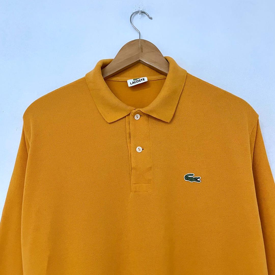 Mustard lacoste shop polo