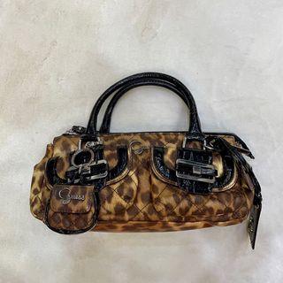 leopard print guess bag