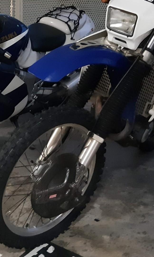 Lightspeed carbon disk guard for DRZ S, Motorcycles, Motorcycle