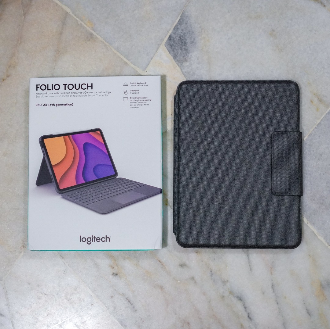Étui Folio Touch de Logitech avec clavier et trackpad pour iPad