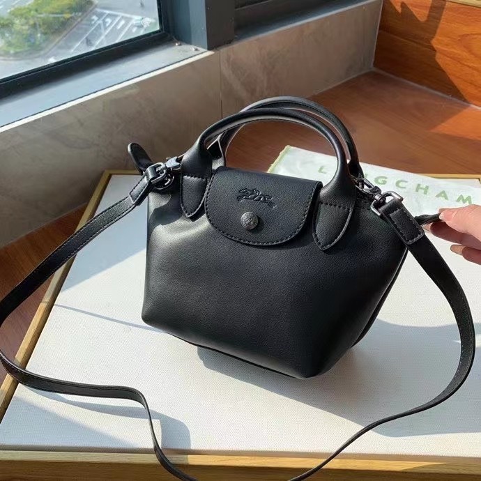 Longchamp leather sling bag sale