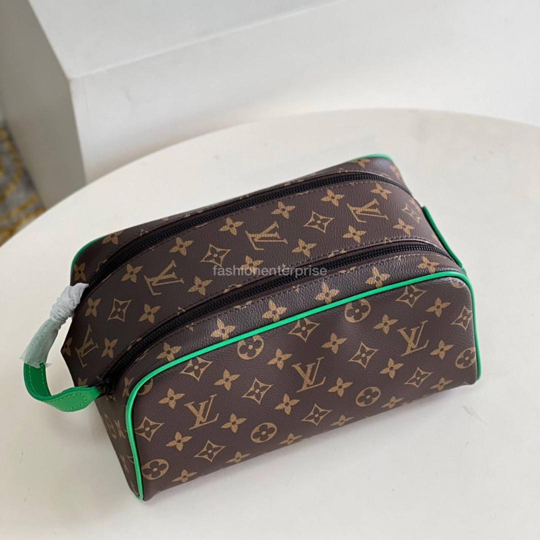 Louis Vuitton LV Dopp Kit Toilet Pouch, Men's Fashion, Bags, Belt bags