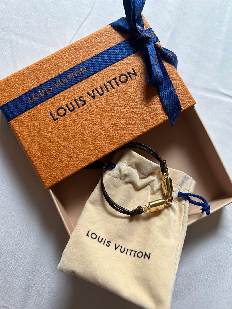 Louis Vuitton LV Twinlocks Bracelet Monogram Canvas with Metal