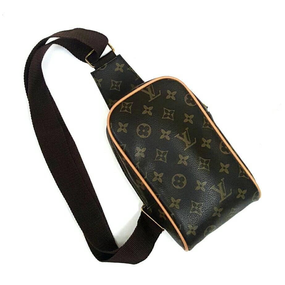 Louis Vuitton M55131 Epi lv Circle Bam Bag Hip Bag / Bag Pinggang Epi Lelaki  Kulit