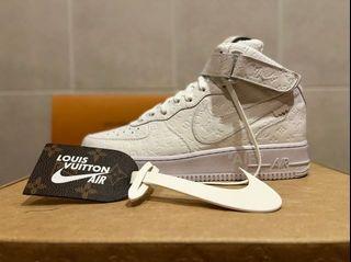 Kasut lelaki 100% Original Louis Vuitton LV Nike Air Jordan